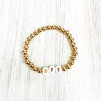 Gold/White