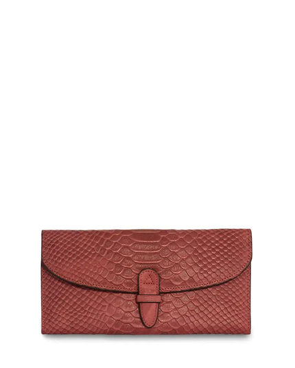 Wealthy Leather Wallet -Red