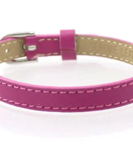 Genuine Leather Slider Bracelet