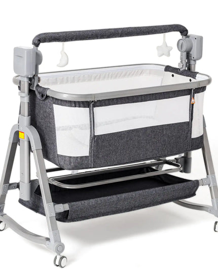 Electric Baby Rocking Chair, Multi-functional, Intelligent Coaxing, Bedside Bassinet