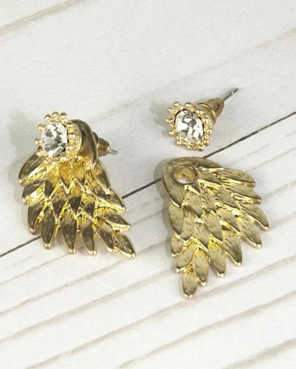 Mega Earrings-Gold