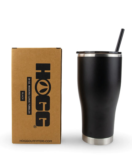 30oz POWDER COATED MODERN CURVE TUMBLER