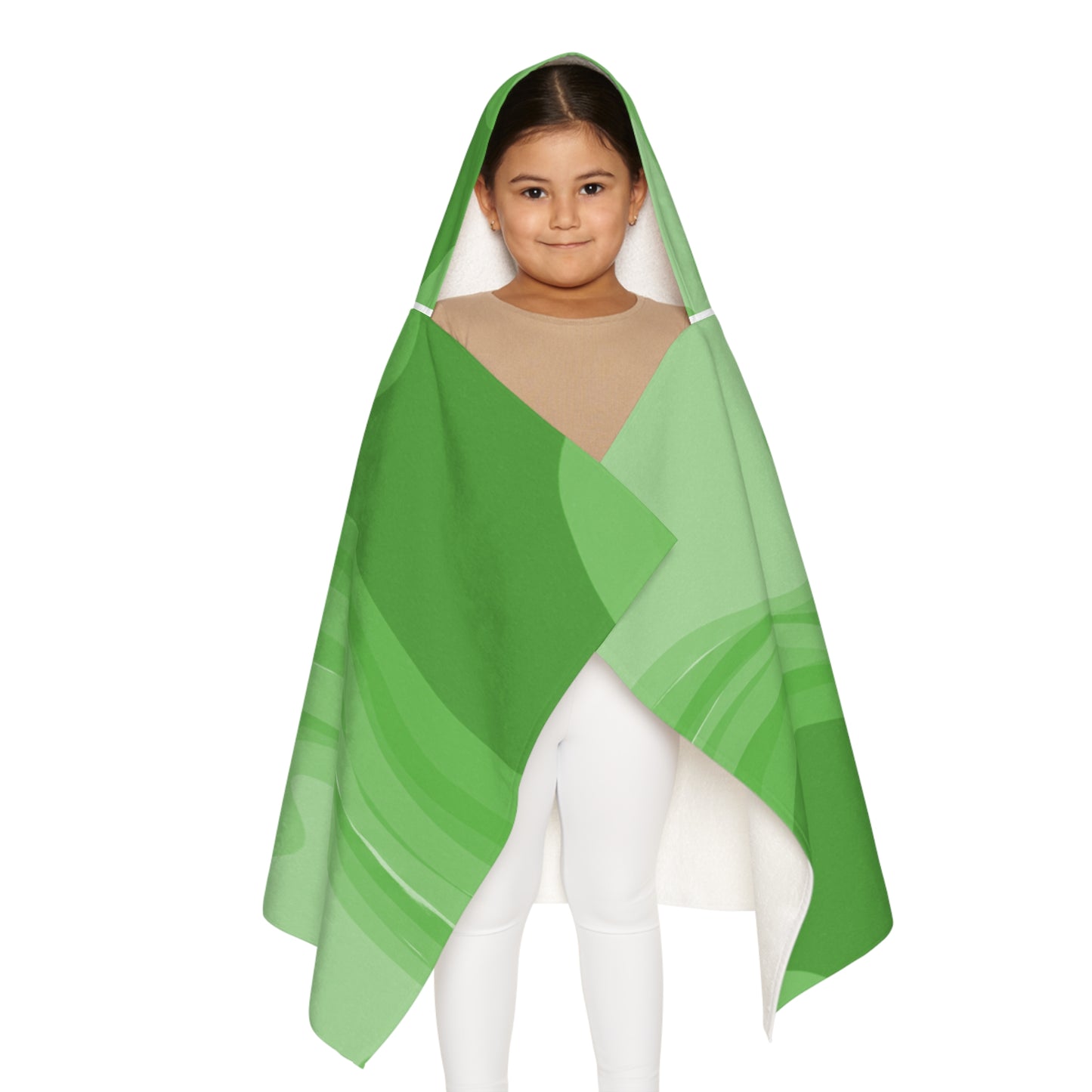 Greenie Meanie Wavey Youth Hooded Towel, 24" x 48"