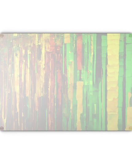 Striped Beta 11" x 15" Glass Cutting Board