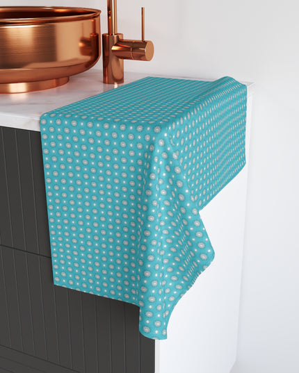 Tif Green Star-crossed Bodies Bodies Hand Towel, 16" x 28"