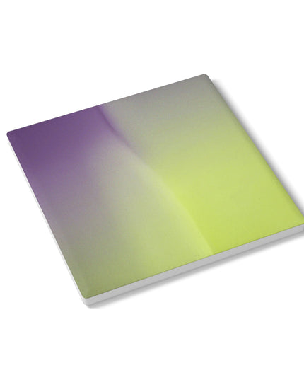 Purple Golden Fade 4" x 4" Square Ceramic Coaster