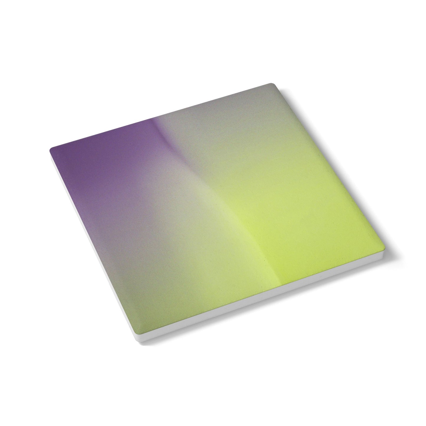 Purple Golden Fade 4" x 4" Square Ceramic Coaster