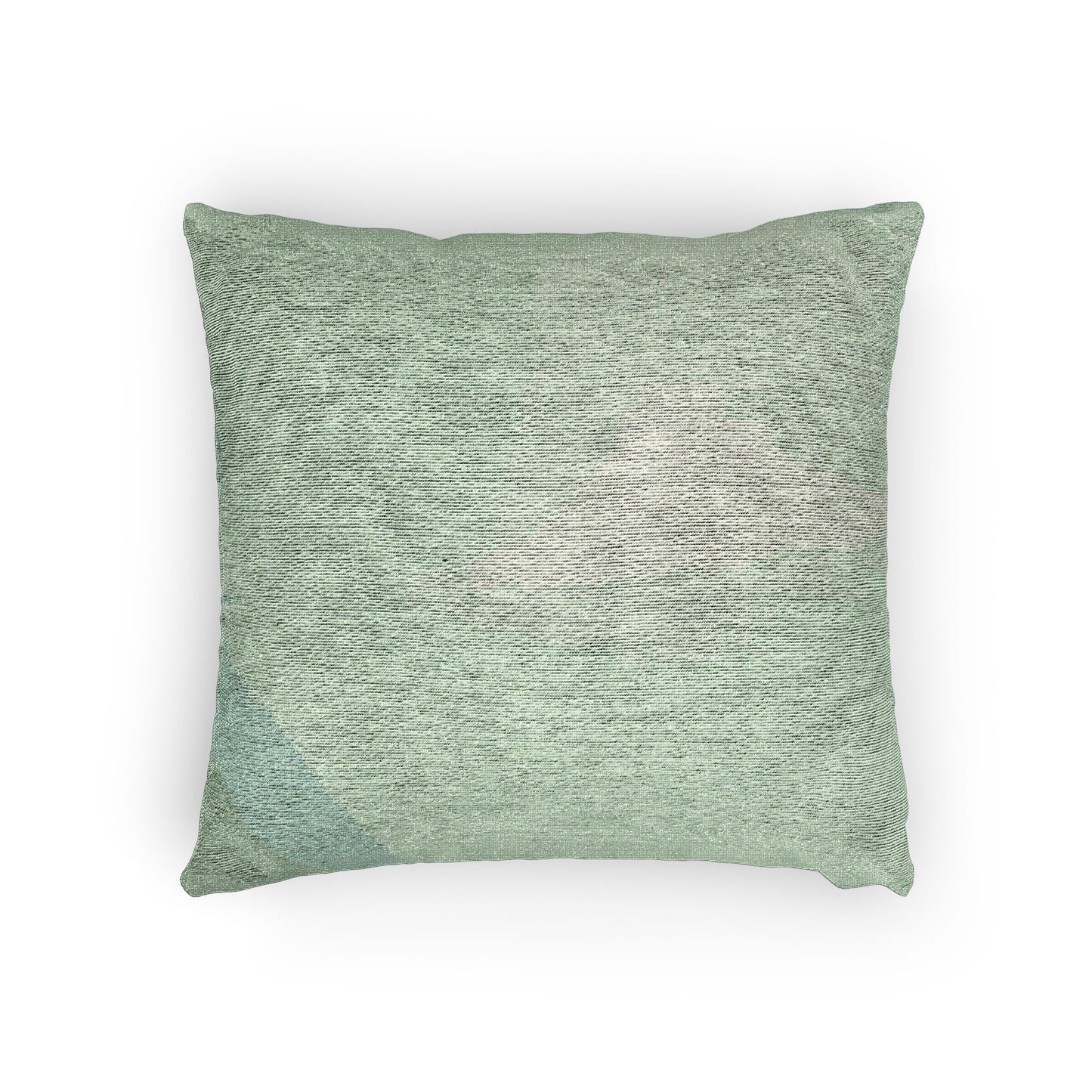 Mint Fade Woven Pillow, 17" x 18"