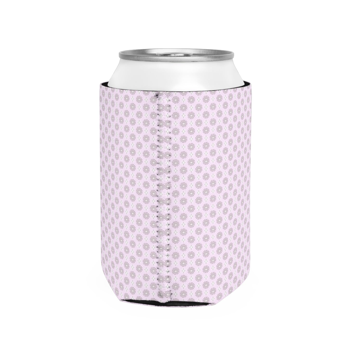 Pink Mornings Star-crossed Bodies 12 oz Can Cooler Sleeve