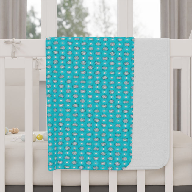 Tif Green Star-crossed Bodies Toddler Blanket, 30" x 40"