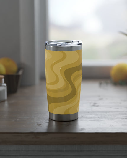 Brown Wavey Vagabond 20oz Tumbler