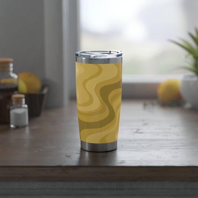 Brown Wavey Vagabond 20oz Tumbler