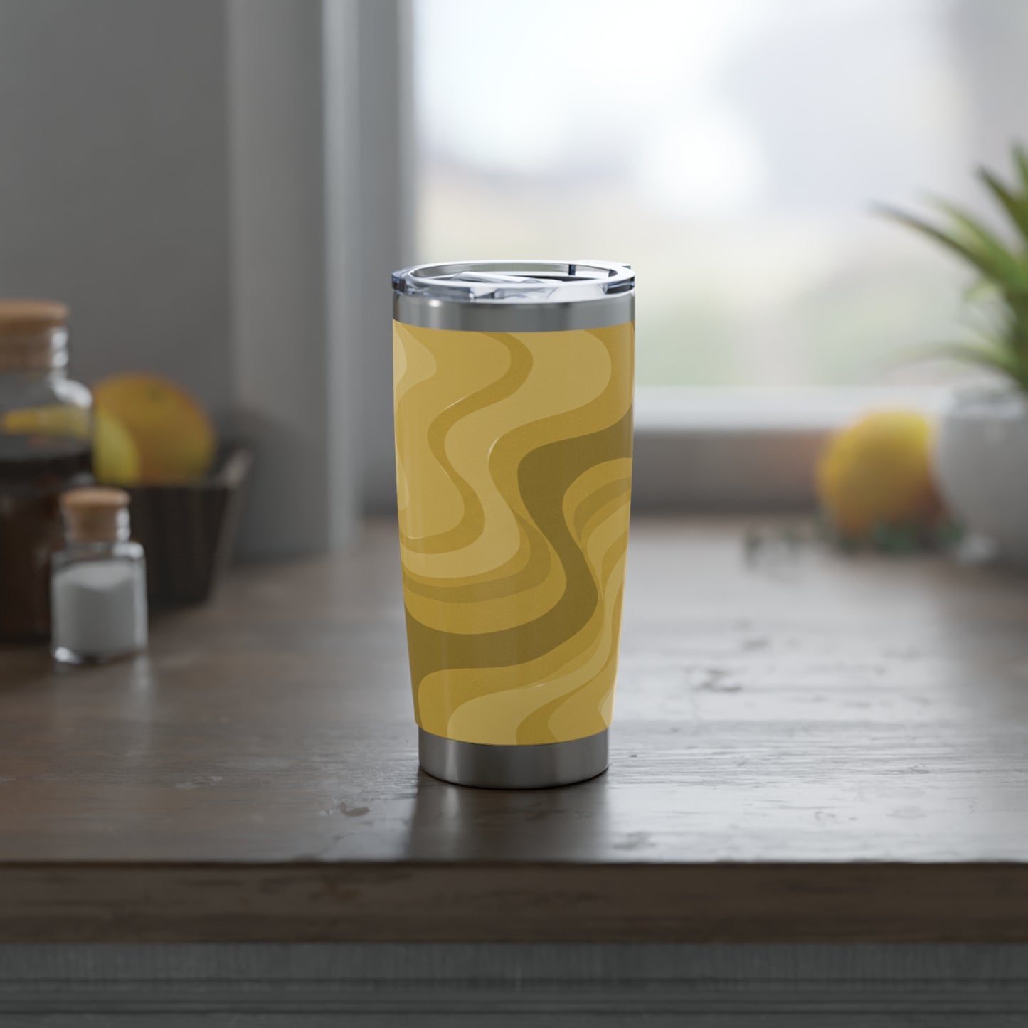 Brown Wavey Vagabond 20oz Tumbler