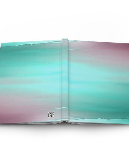 Green Sea Lavender Fog 5.75" x 8" Hardcover Journal Matte with 150 lined pages