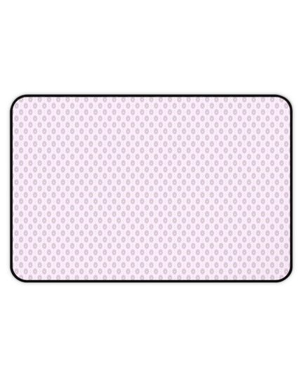 Pink Mornings Star-crossed Bodies Desk Mat, 12" x 18"