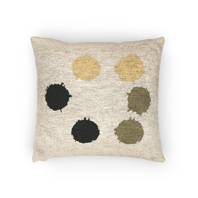 Lemongrass Barrel Woven Pillow, 17" x 18"