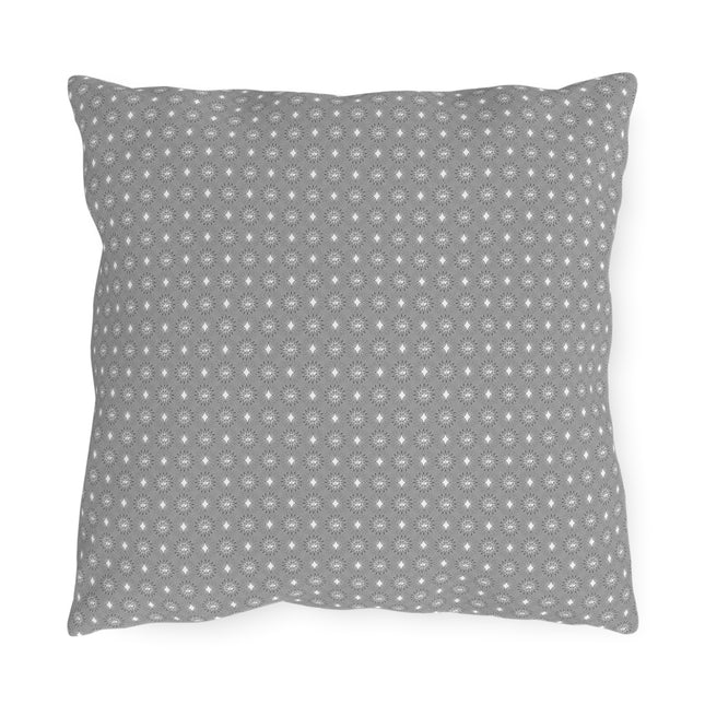 Desaturated Star-crossed Bodies 16" x 16" Outdoor Pillow