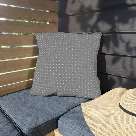 Desaturated Star-crossed Bodies 18" x 18" Outdoor Pillow