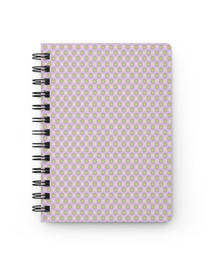 Magenta Star-crossed Bodies Spiral Bound Journal, 5" x 7" 150 pages