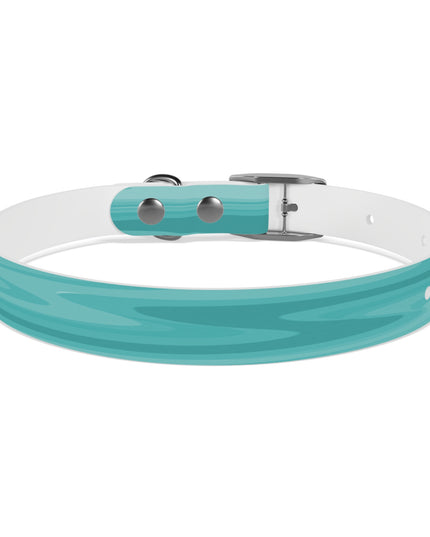 Tif Green Wavey Small Dog Collar