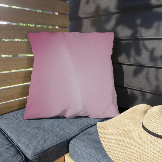 Pink Blush Fade 20" x 20" Outdoor Pillow