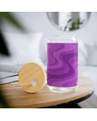 With lid and straw / 16oz