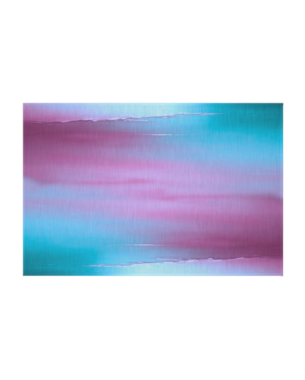 Wine Sea Blue Fog Outdoor Rug, 24" x 36"