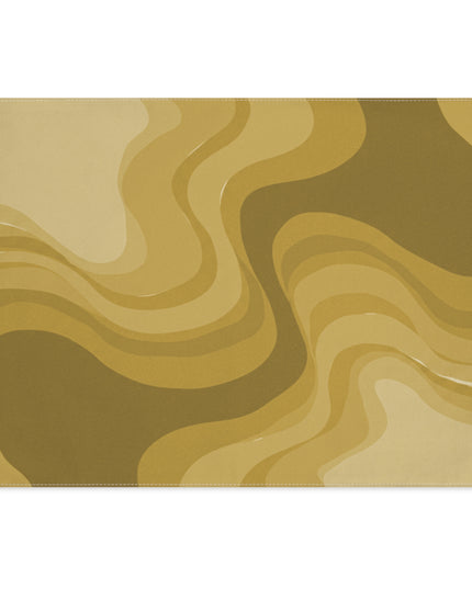 Brown Wavey Placemat, 1 pc