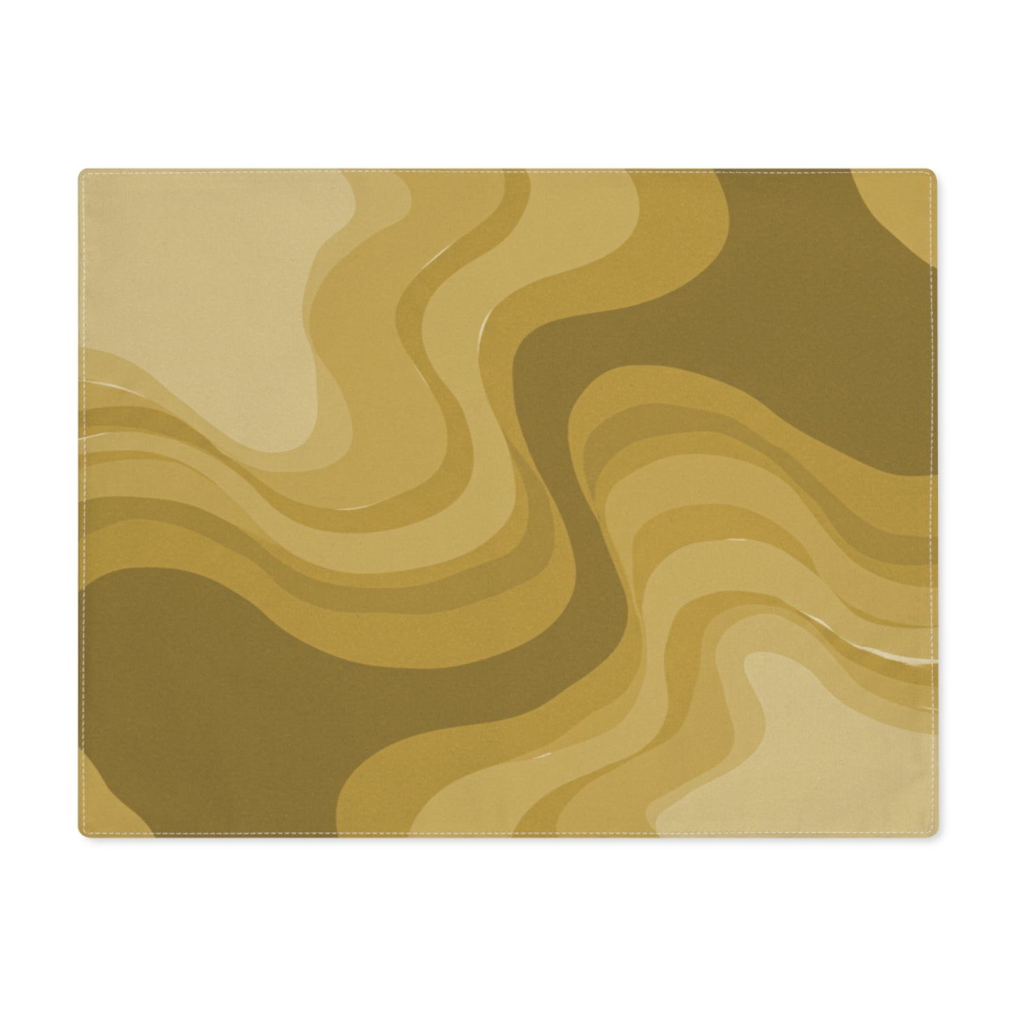 Brown Wavey Placemat, 1 pc