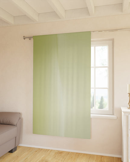 Lemon Fade Window Curtain, 50" x  84", blackout