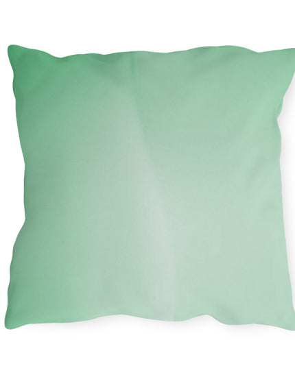 Mint Fade 18" x 18" Outdoor Pillow