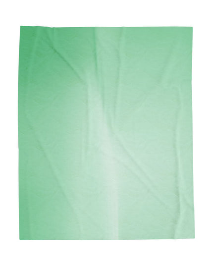 Mint Fade Velveteen Plush Blanket, 50" x 60"