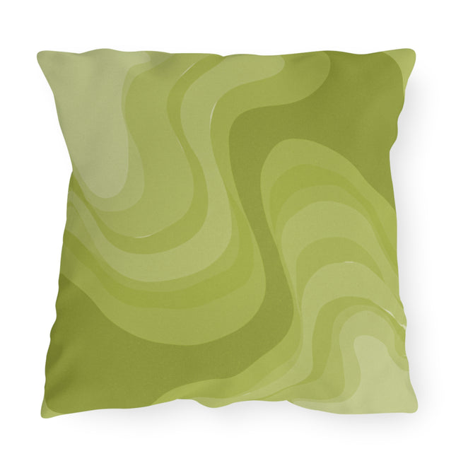 Lemon Wavey 20" x 20" Outdoor Pillow