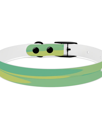 Pastel Green Patches Small Dog Collar