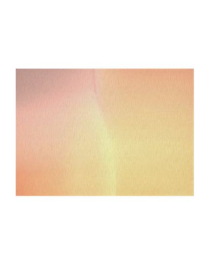 Hot Peach Fade Outdoor Rug, 60" x 84"