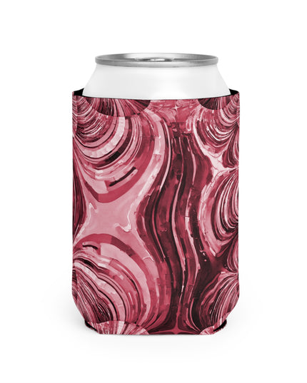 Uzi Spiral Ruby 12 oz Can Cooler Sleeve