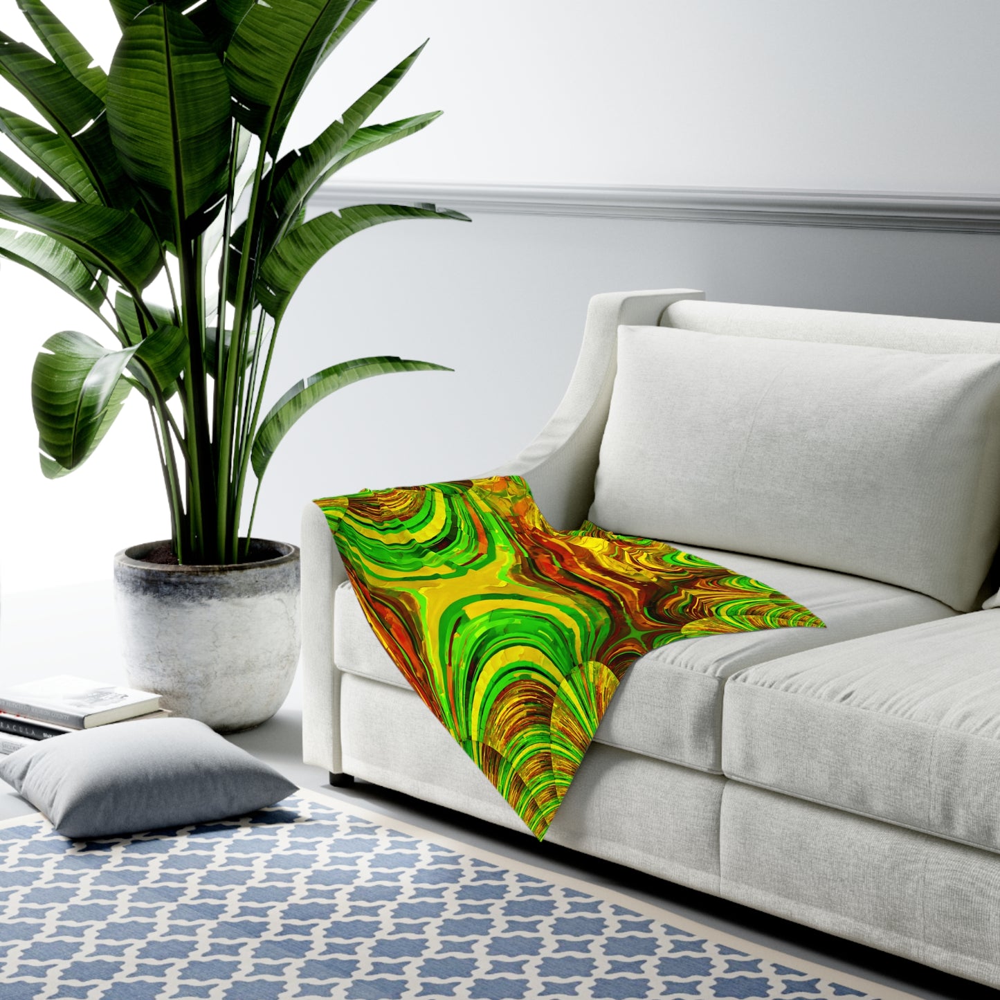 Uzi Spiral Beta Baby Swaddle 30″×40″ Blanket
