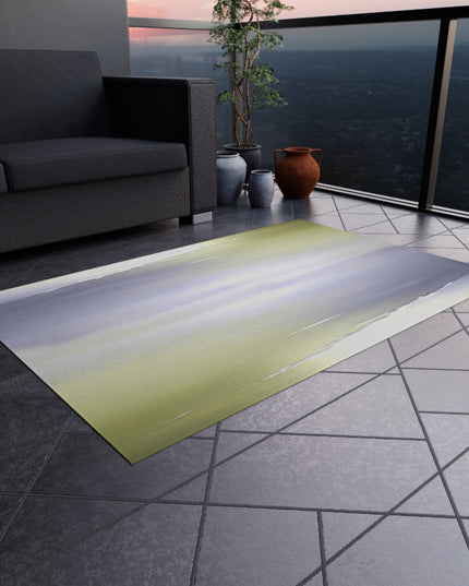 Lavender Sea Golden Fog 48" x 72" Outdoor Rug
