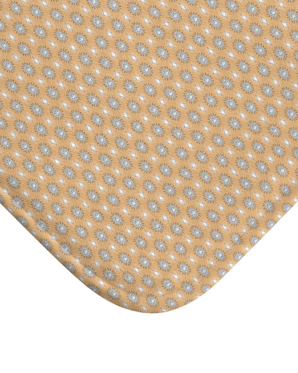 Tan Sunset Star-crossed Bodies 24" x 17" Bath Mat
