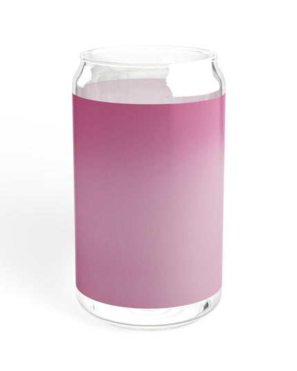 Pink Blush Fade Sipper Glass, 16oz