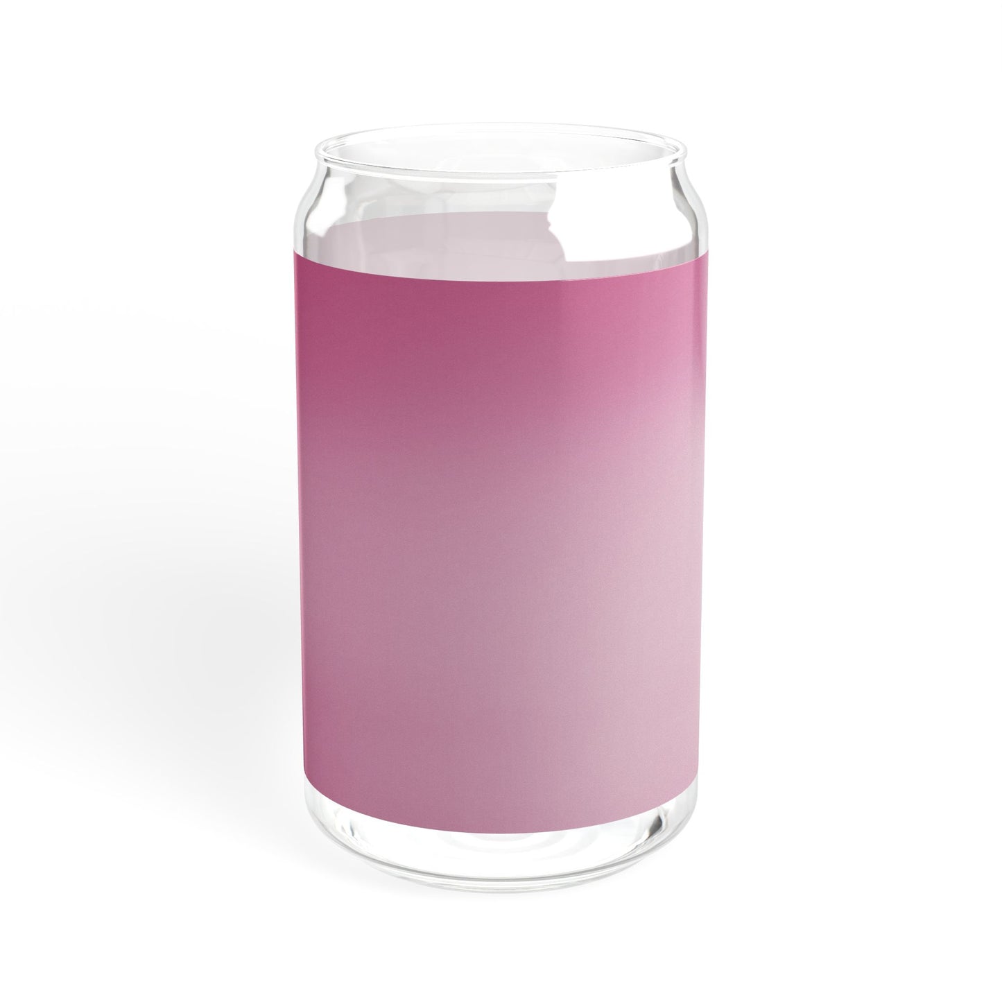 Pink Blush Fade Sipper Glass, 16oz