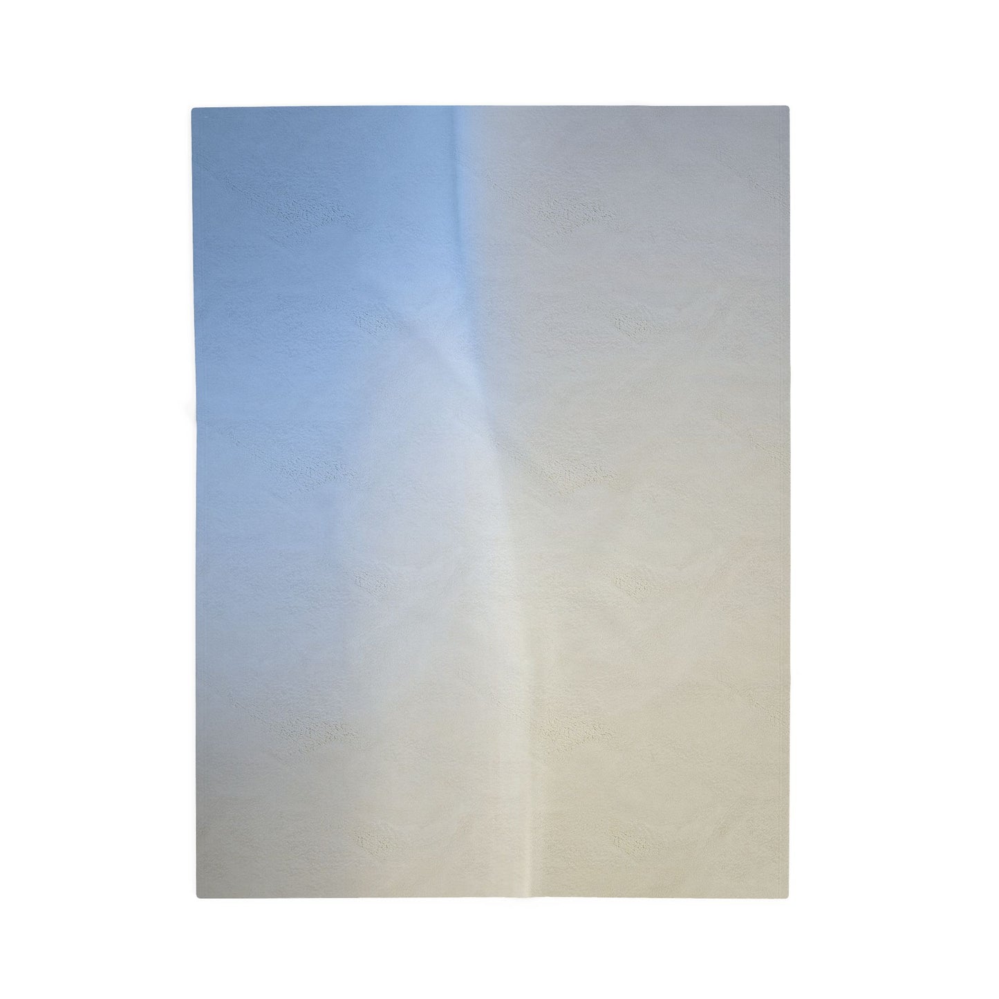 Cobalt Fade Velveteen Plush Blanket, 30" x 40"