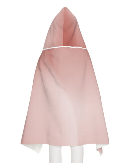 Rose Red Fade Youth Hooded Towel, 24" x 48"