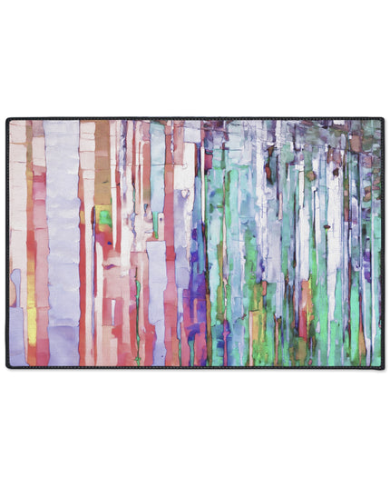 Striped Pastels 24" x 36" Heavy Duty Floor Mat