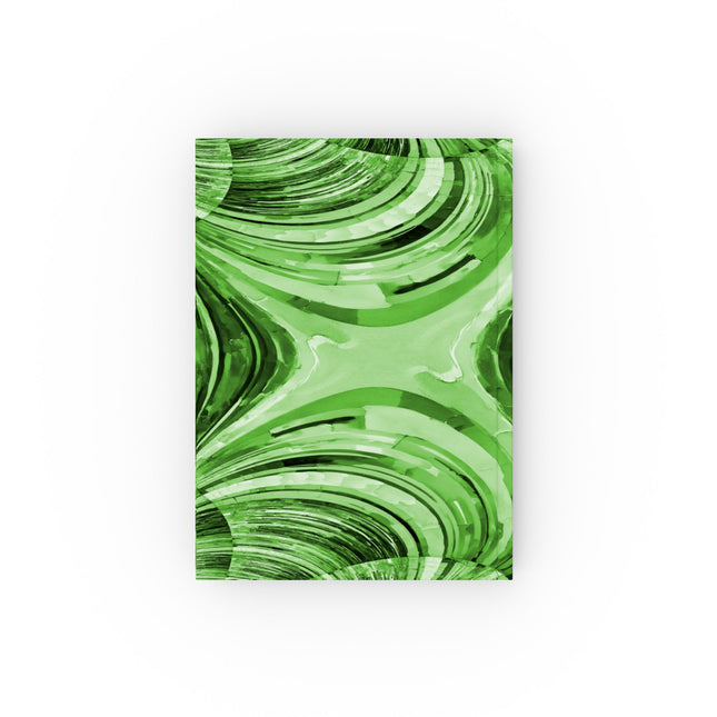Uzi Spiral Mint Pastel 5.2" x 7.4" Hard Backed Journal with 128 blank pages