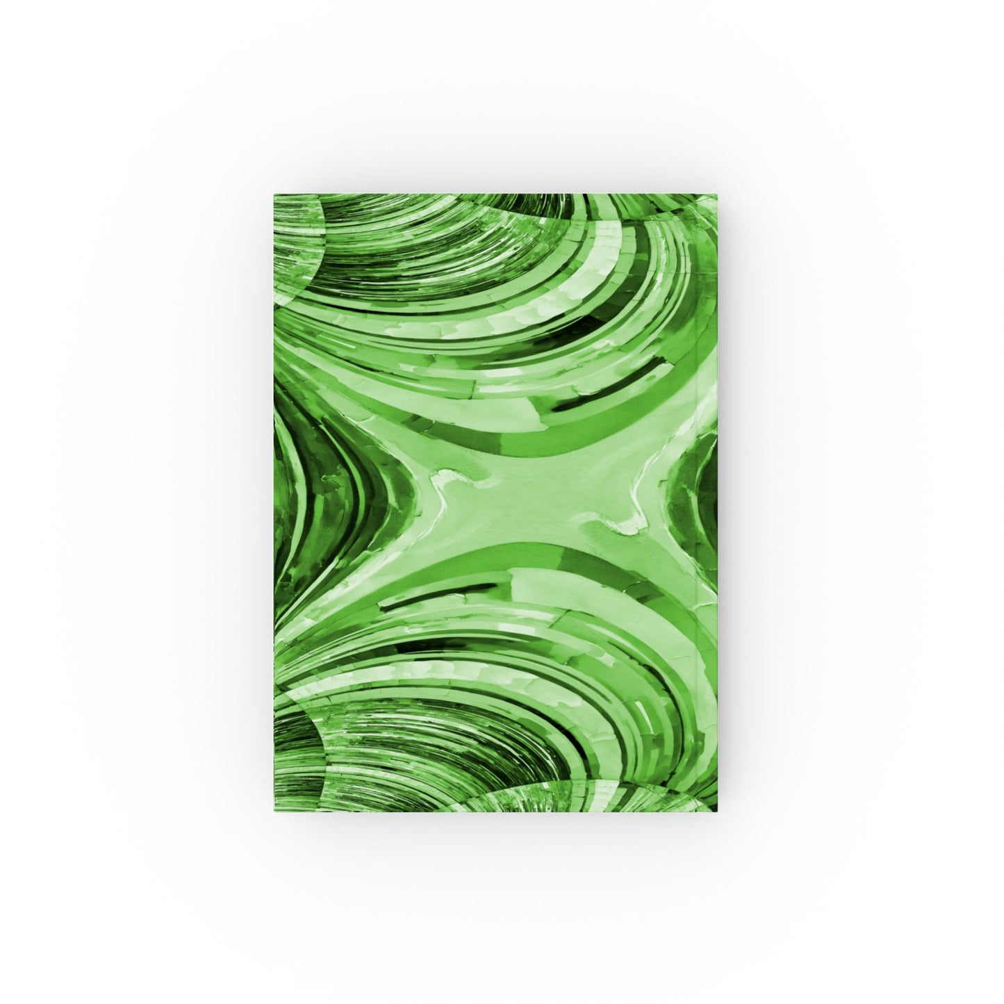 Uzi Spiral Mint Pastel 5.2" x 7.4" Hard Backed Journal with 128 blank pages