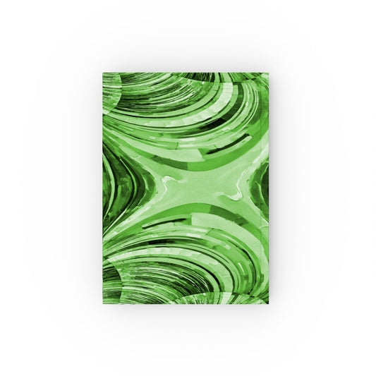 Uzi Spiral Mint Pastel 5.2" x 7.4" Hard Backed Journal with 128 blank pages