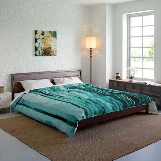 Striped Tif 104" × 88" Comforter