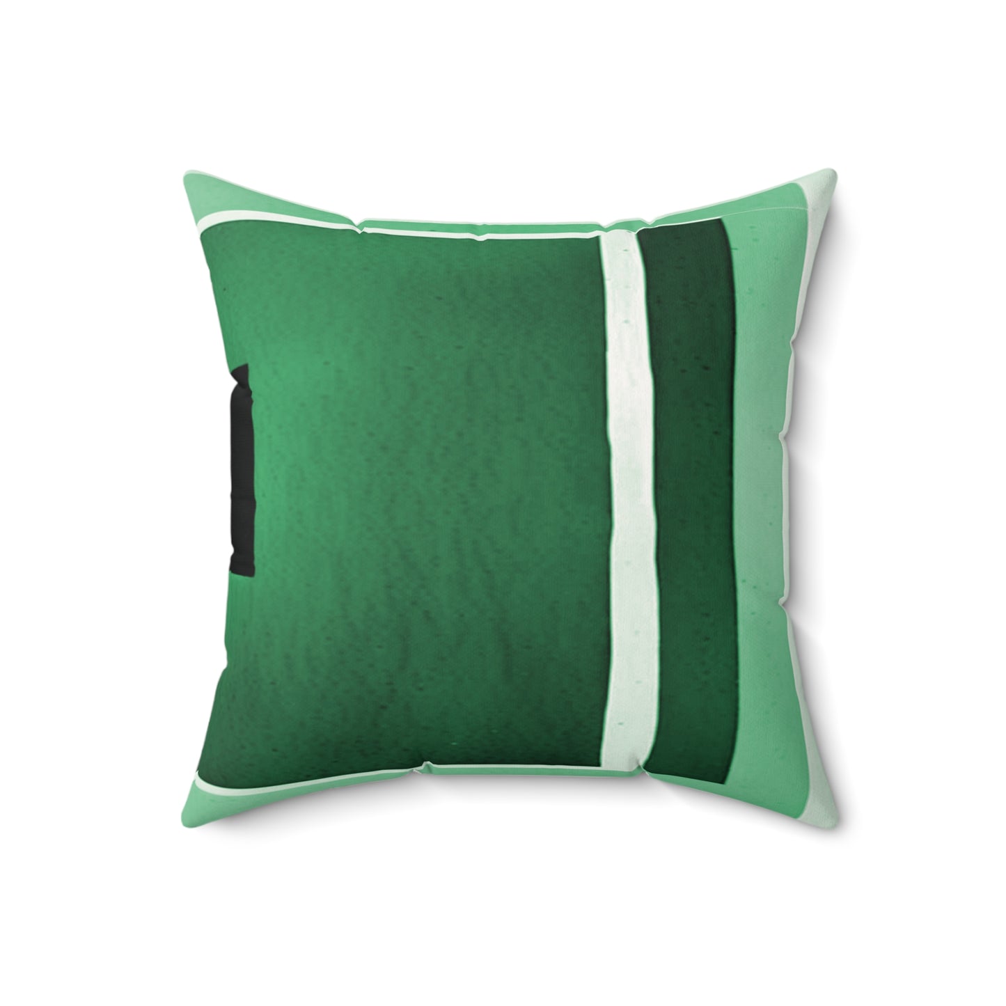 Mint Shadow 18" x 18" Faux Suede Square Pillow