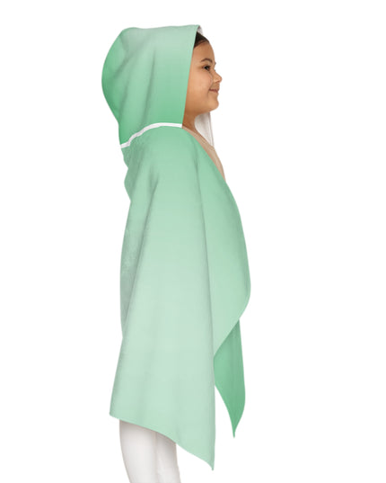 Mint Fade Youth Hooded Towel, 24" x 48"